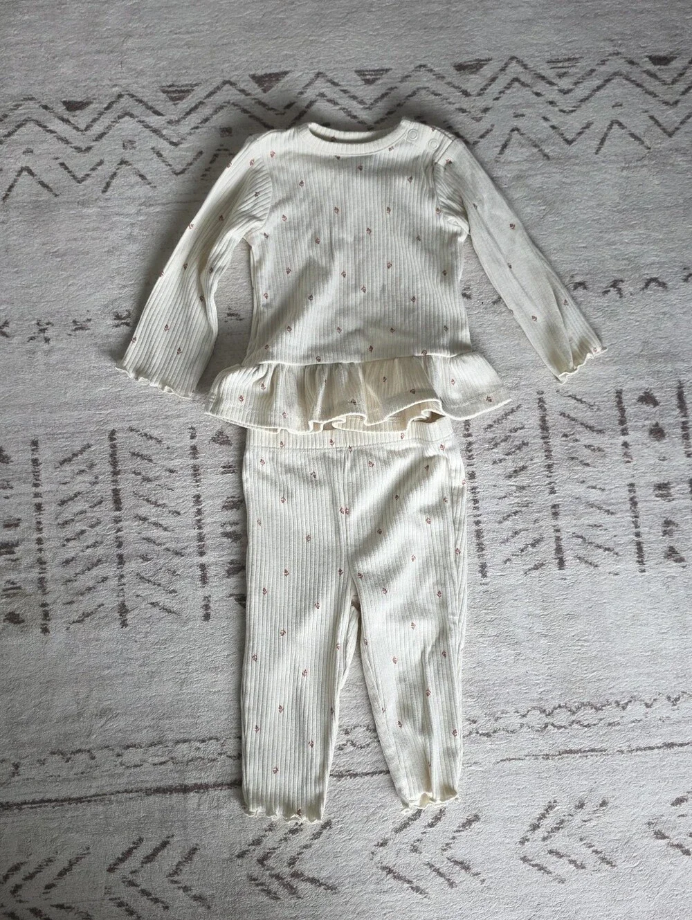 Carters Baby Girl Matching Outfit Boho Cottage 6m